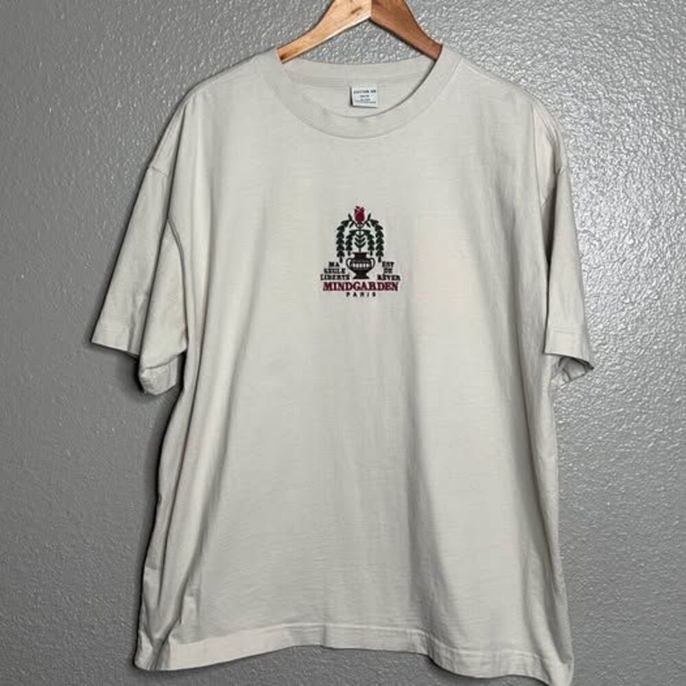 Cotton On Box Fit XL Mindgarden Paris Graphic T-Shirt